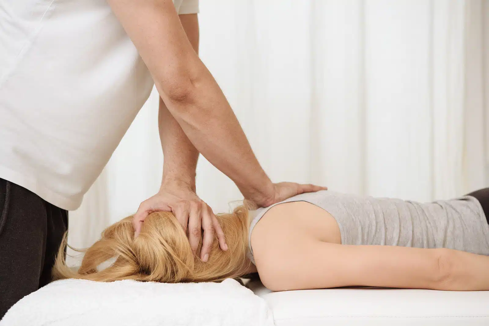 Chiropractor providing personalized care to a patient