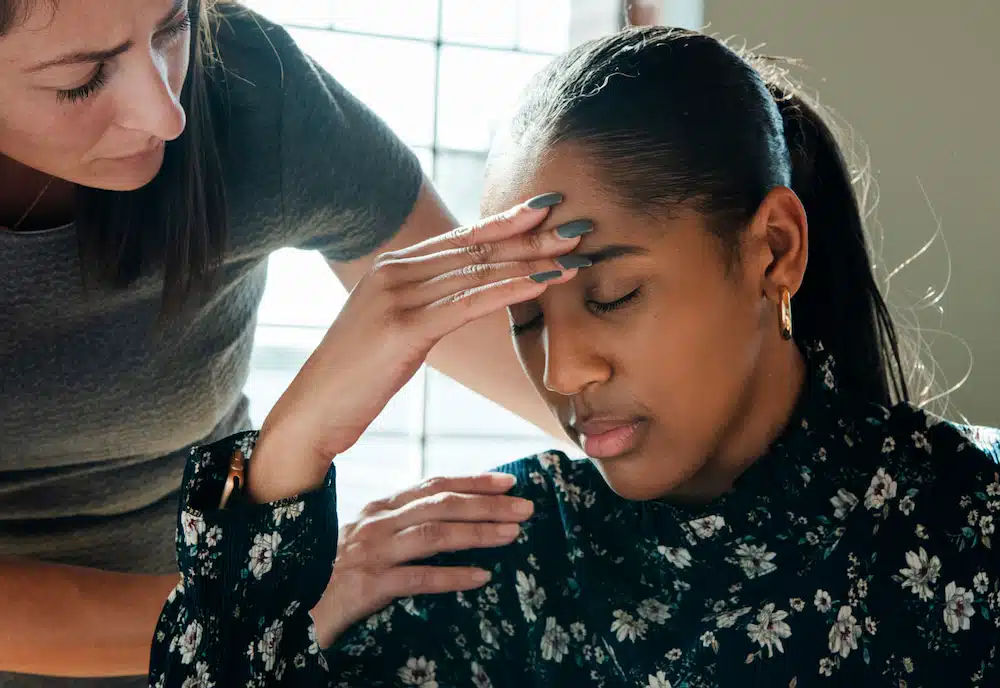 Patient meeting with a chiropractor for therapy consultation